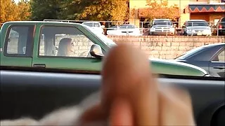 Danske sexvideoer bil flash i trafikken