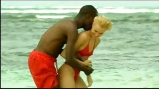 Unge gratis sexx blonde hvide pige med sort kæreste på stranden - interracial