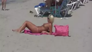 Fræk porno sex på stranden