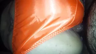 Satin pornosider orange